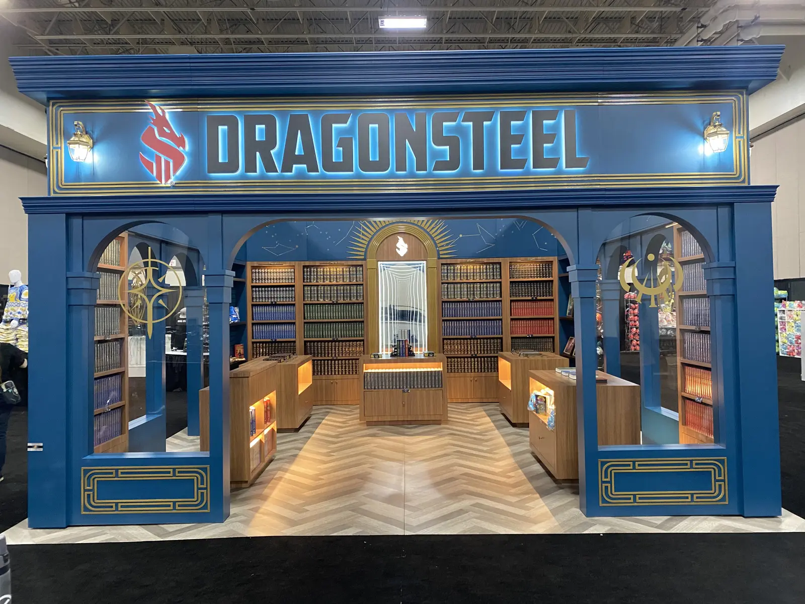 Dragonsteel Branded exhibit environment