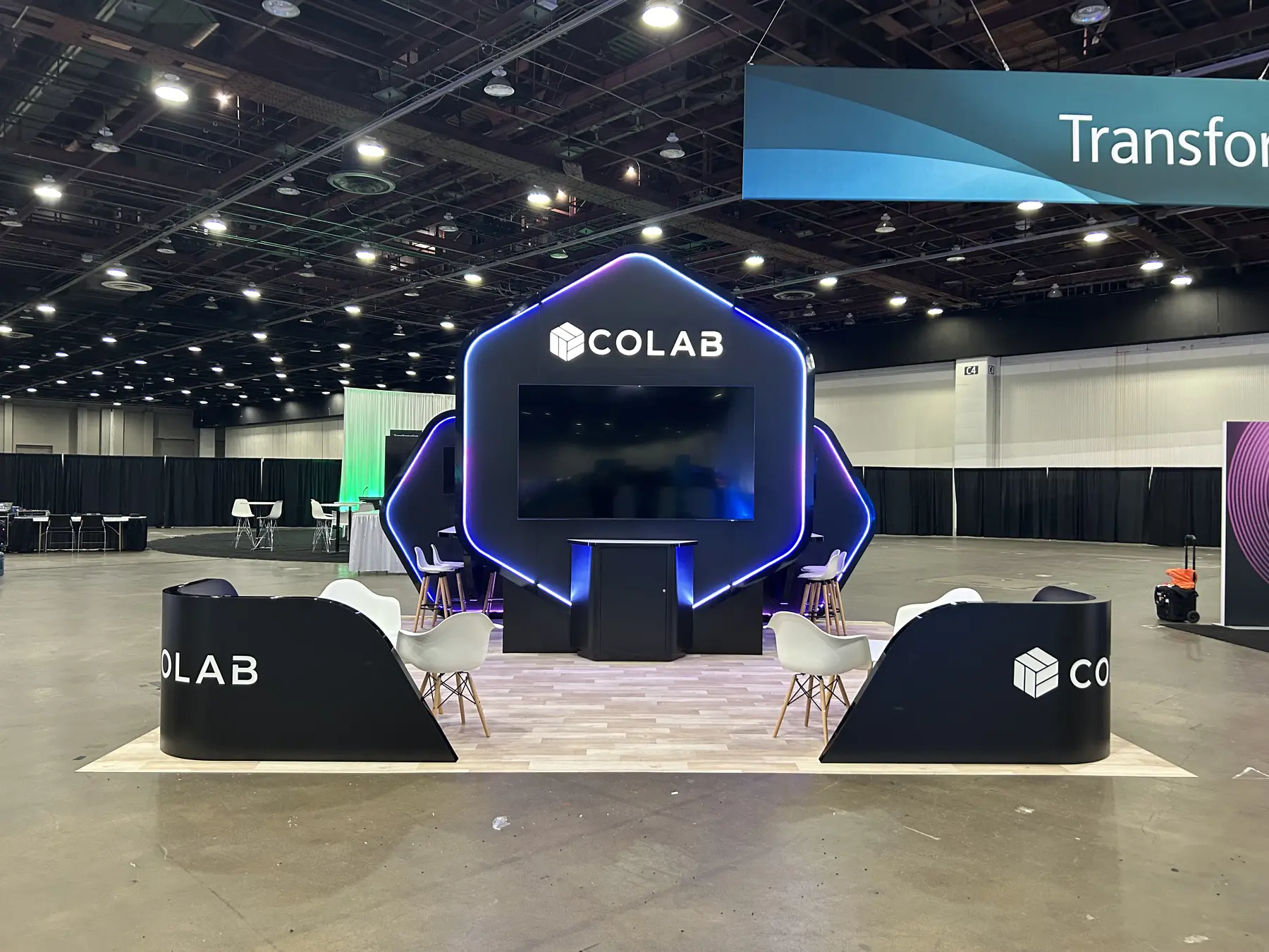 COLAB Large island exhibit project view 3