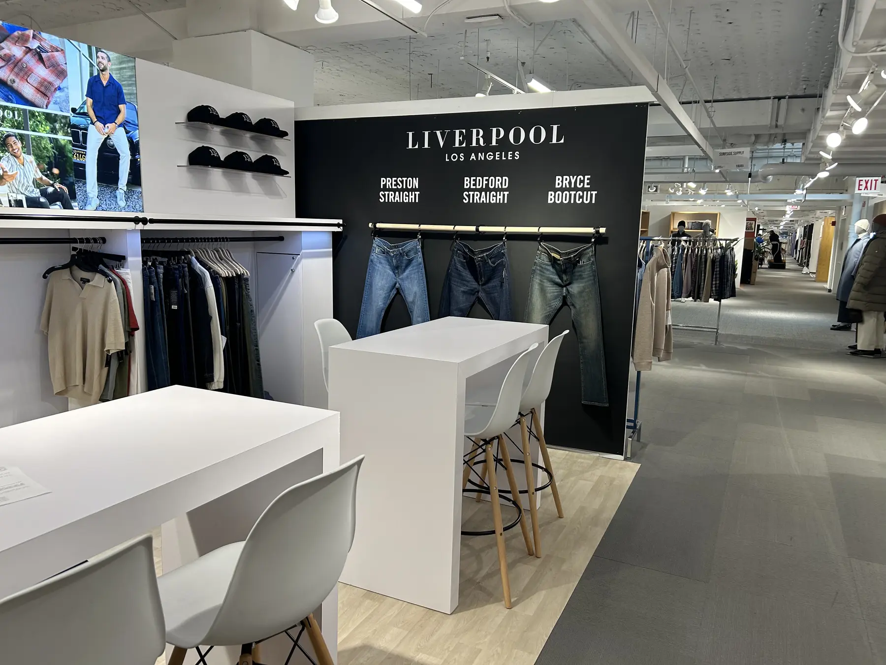 Liverpool Los Angeles Showroom environment project view 2